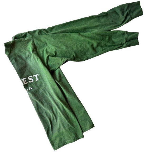 Vintage Key West Shirt Medium Henley Hanes Hunter Green Buffett Florida … - Picture 7 of 12